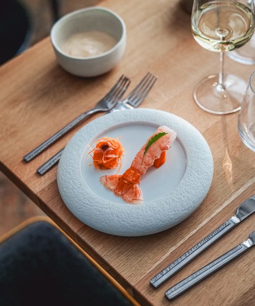 Entree_Langoustine_carte_hiver_2026_restaurant_arco_la_rochelle